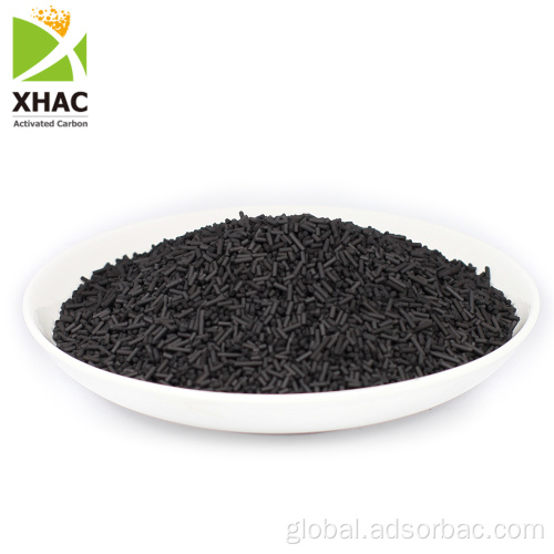 Extruded Net Gas Activated Carbon 1.5mm CTC 80 Coal Pellet Activated Carbon Factory